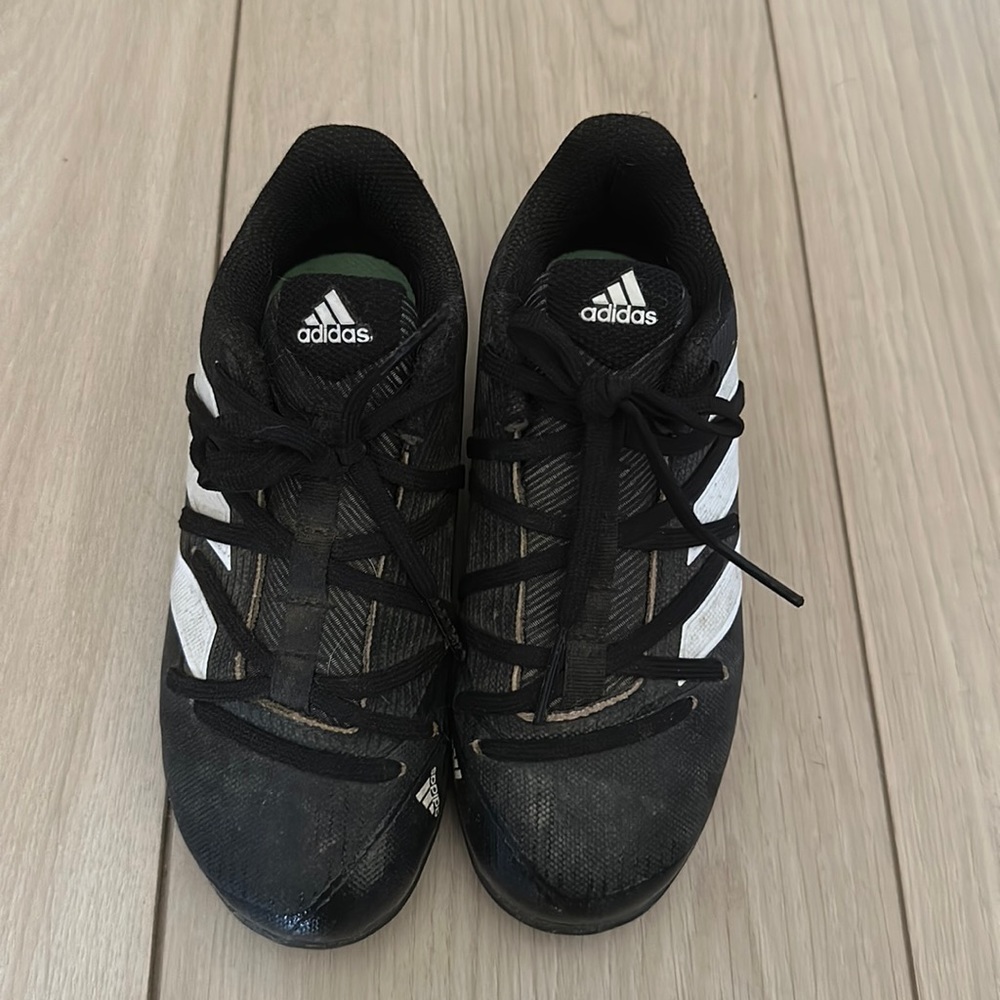 Boys adidas baseball cleats size 1. Used one season great condition!